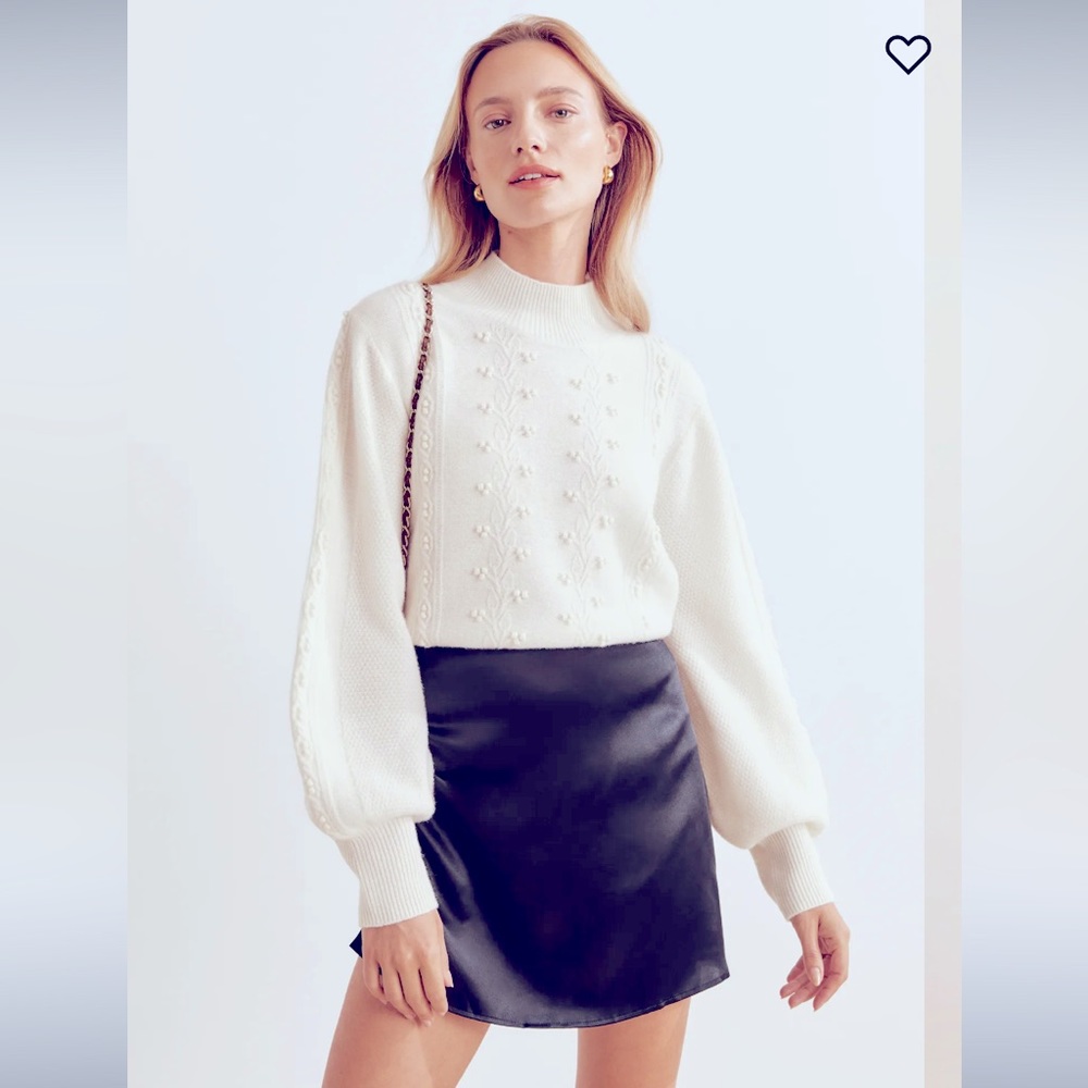 Reformation Sinclair Regenerative Wool Sweater
